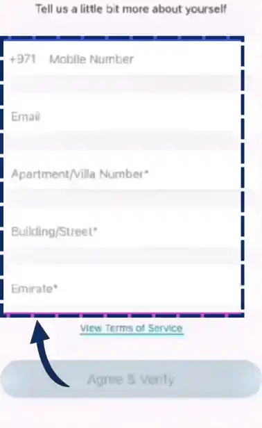 Enter your registered mobile number for verification.